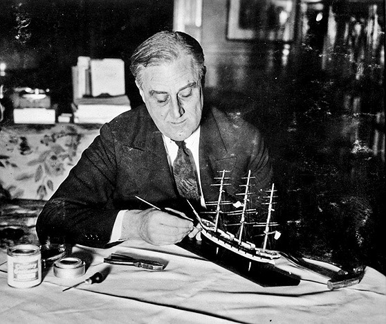 FDR ship model